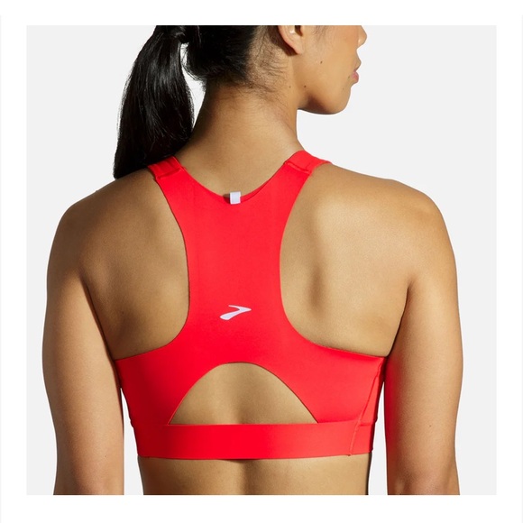 Brooks Vibrant Pink Sports Bra - Picture 5 of 8